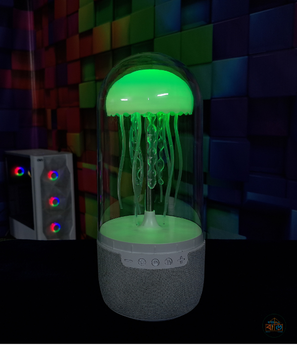 ম্যাজিক জেলিফিশ কালারফুল নাইট লাইট + স্পিকার - Image 3