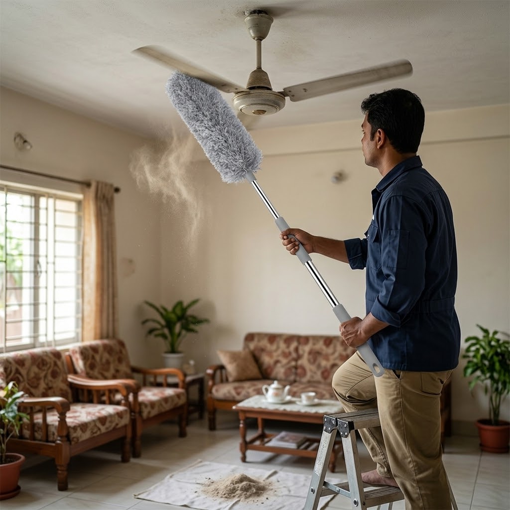 ম্যাজিক ফ্লেক্সিবল ডাস্ট ক্লিনারিং ব্রাশ